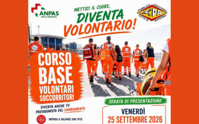 Nuovi soccorritori volontari in Pubblica assistenza