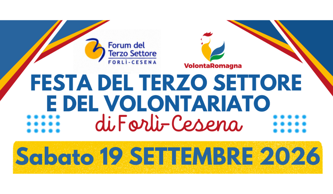Festa del Terzo Settore e del Volontariato di Forlì-Cesena 2026