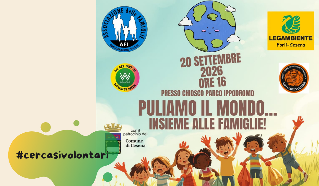 Puliamo il mondo…insieme alle famiglie!