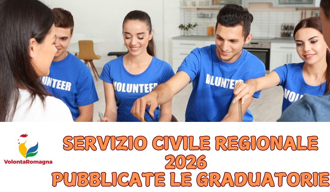 Graduatorie Servizio Civile Regionale 2026