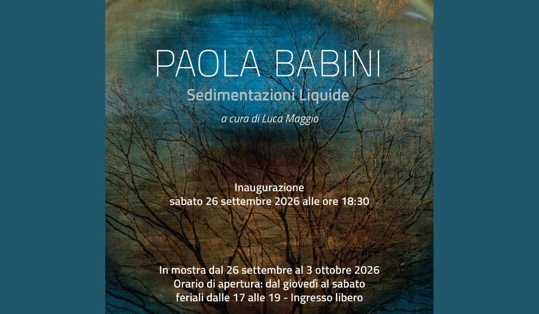 Sedimentazioni liquide: la mostra