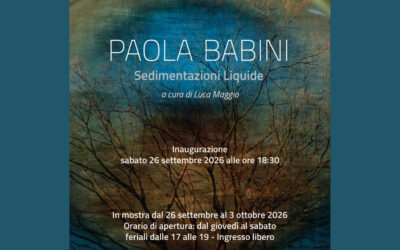 Sedimentazioni liquide: la mostra
