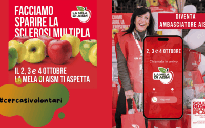 Diventa volontario Aism 2,3,4 ottobre