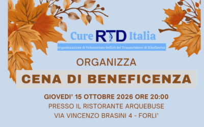 Cena di beneficenza Cure RTD Italia