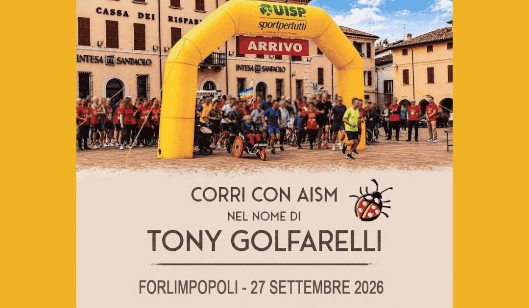 Corri con Aism nel nome di Tony Golfarelli