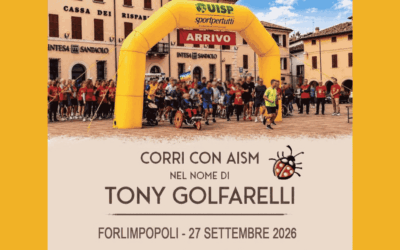 Corri con Aism nel nome di Tony Golfarelli