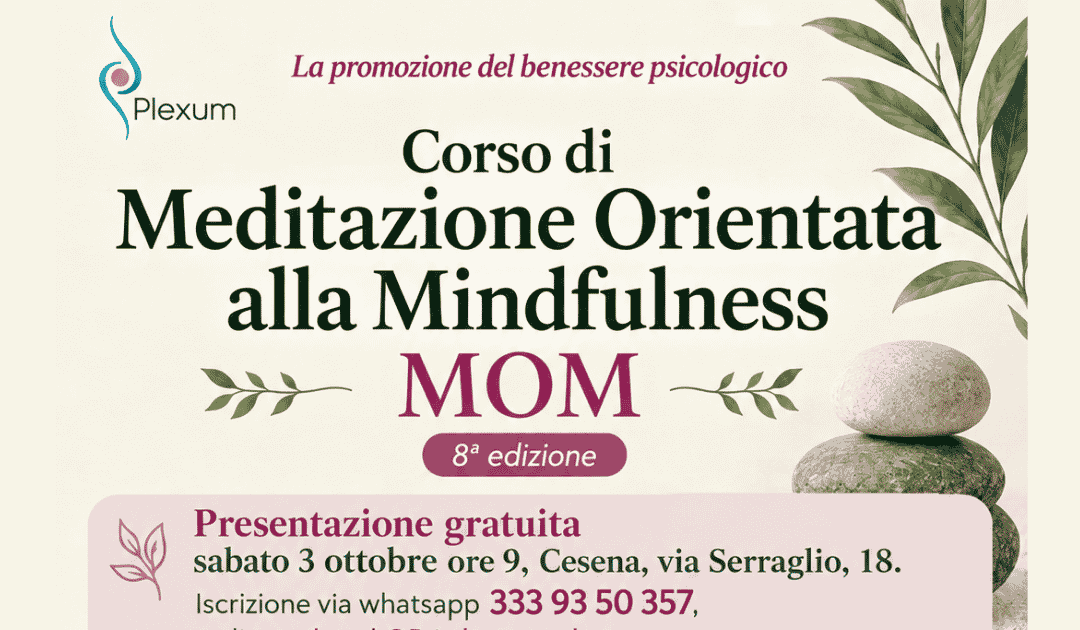 Corso di meditazione orientata alla Mindfulness