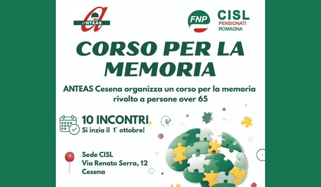 Corso per la memoria Anteas
