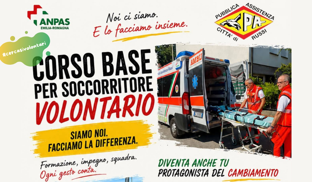 Corso per nuovi soccorritori volontari a Russi