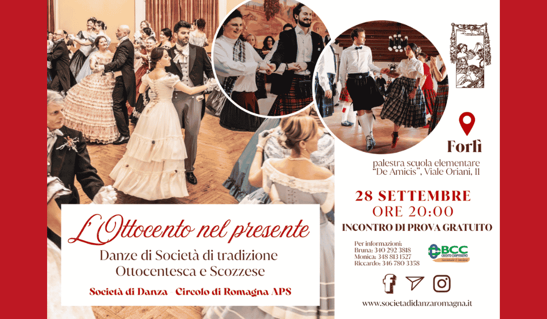 Serata gratuita per scoprire le danze dell’Ottocento e della tradizione scozzese