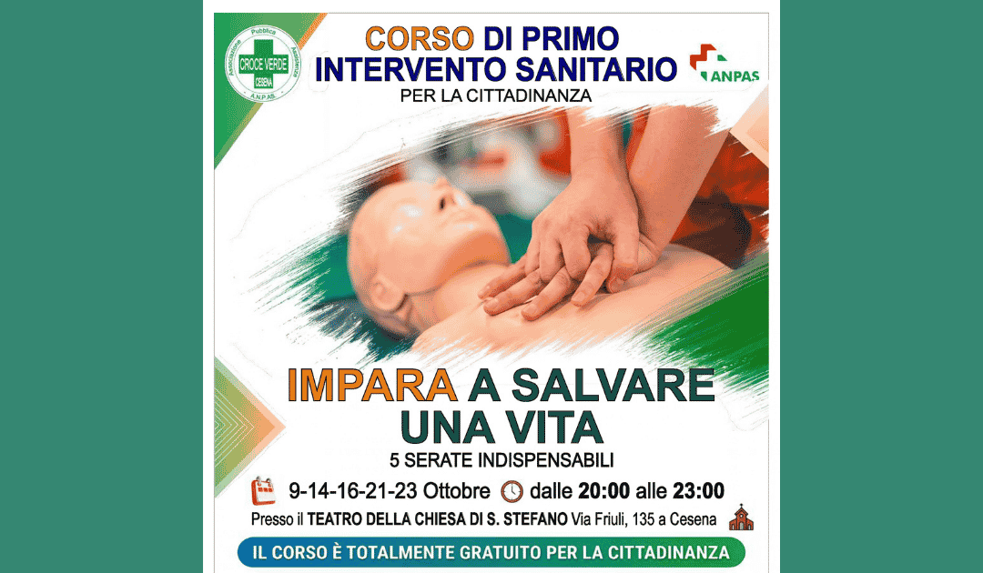 Corso di Primo Intervento Sanitario per la Cittadinanza