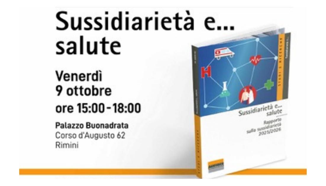 Rimini: il 9 ottobre l'incontro promosso dalla Fondazione Cassa di Risparmio