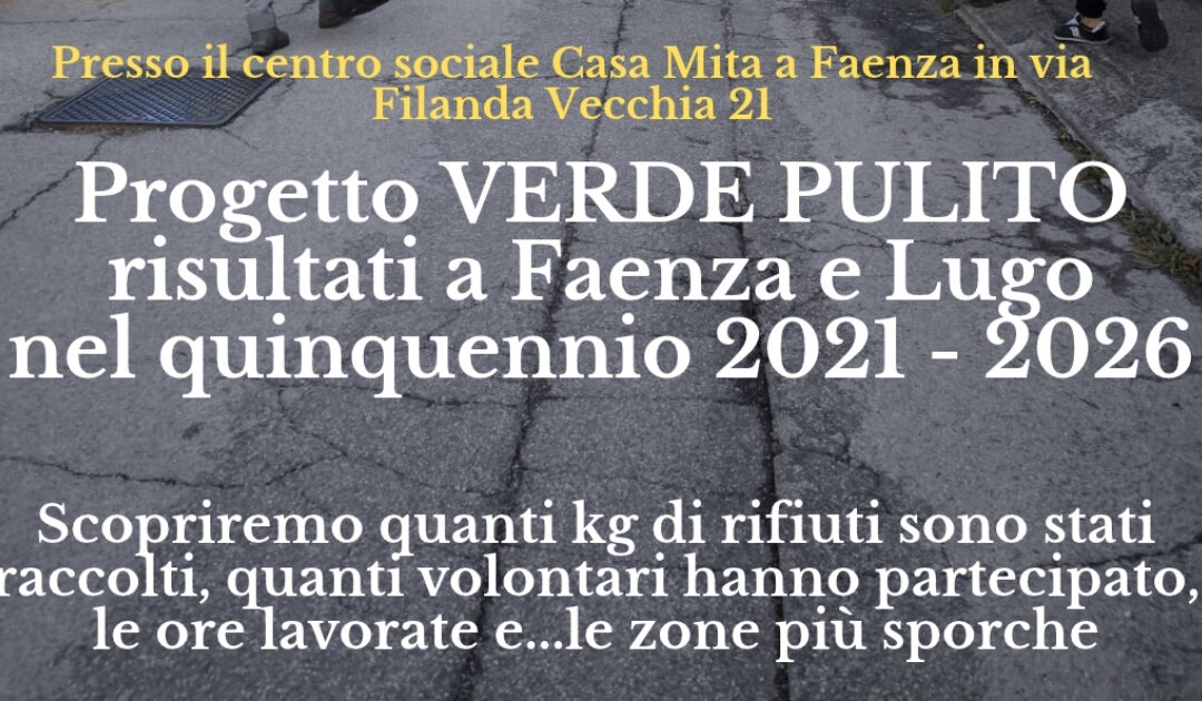 “Verde pulito”: i risultati delle attività