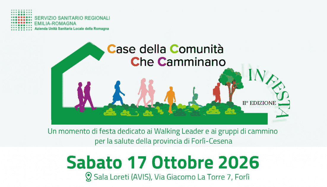 Case della Comunità che camminano in festa 2026