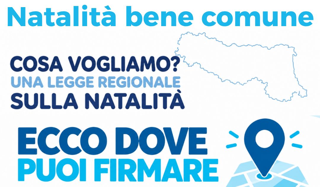 Natalità bene comune firma la petizione
