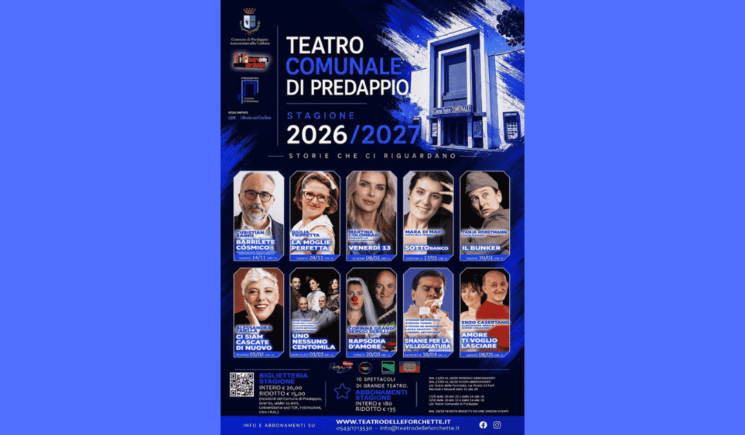 Stagione 2026/2027 – “Storie che ci riguardano”