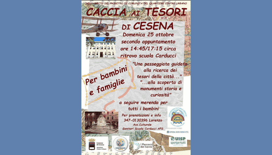 caccia ai tesori di cesena caccia ai tesori di cesena