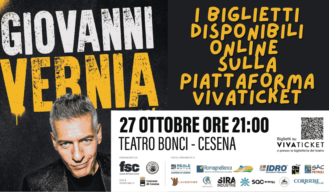 Giovanni Vernia per solidarietà